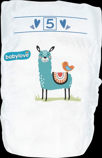 Produktbild dm babylove Premium-Windeln (Gr. 5, Tragepack, 72 Stück)