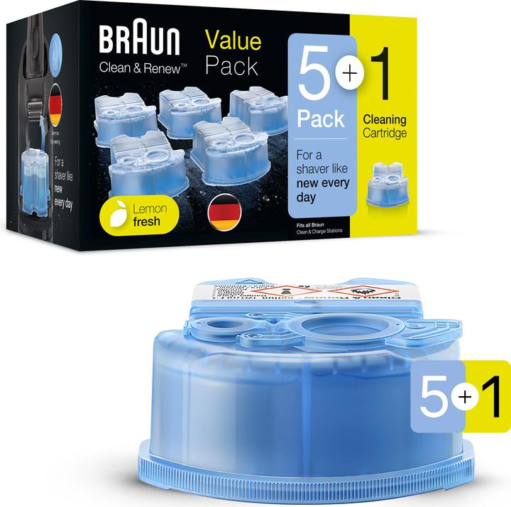 Produktbild Braun Reinigungskartuschen Set 5+1 (1 x)
