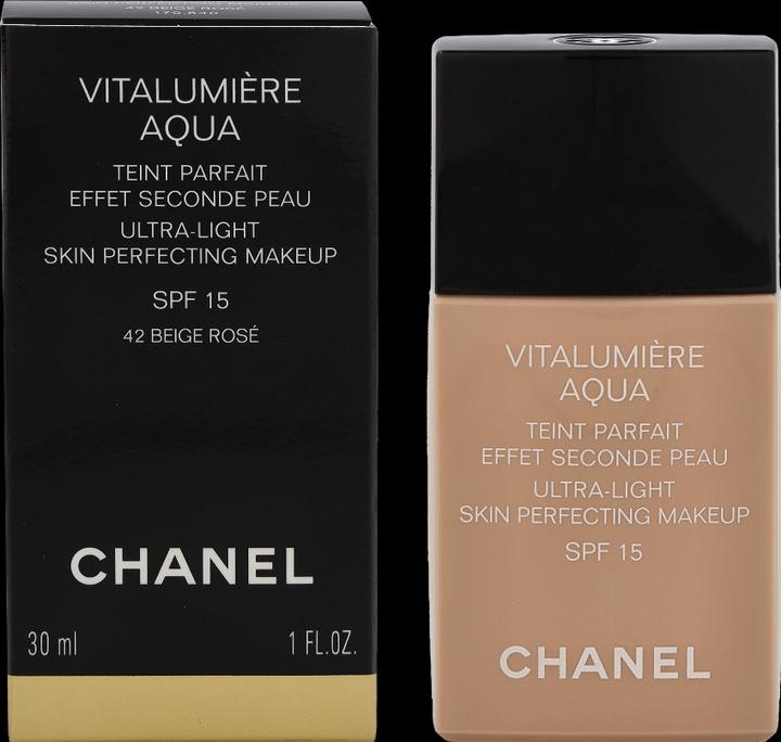 Produktbild Chanel Vitalumière Aqua SPF15 (#Br40 Beige Rose)