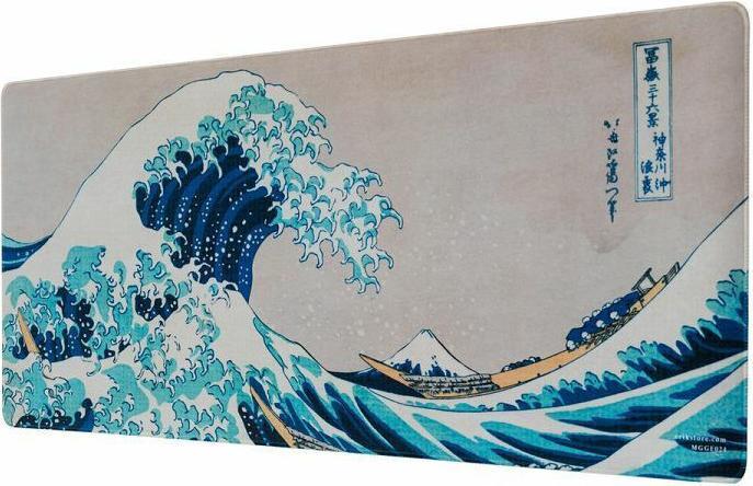 Actual product image Grupo Erik HOKUSAI - La Grande Vague - Tapis de Bureau XL (XL)