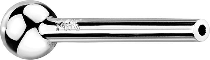 Image du produit Star Piercing Micro Threadless barre de barbell en or blanc 14k avec boule (sans laiton, Or 14k)