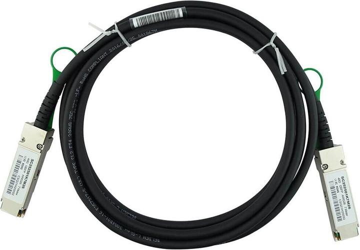 Produktbild CBO Force10 CBL-QSFP-40GE-PASS-2M kompatibles BlueLAN DAC QSFP SC252501K2M30