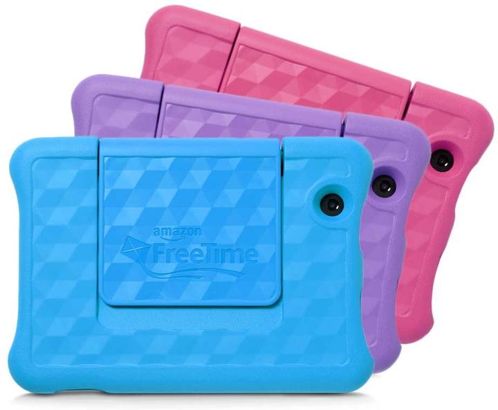 Immagine prodotto Amazon Fire 7 Kids Edition - 17,8 cm (7 pollici) - 1024 x 600 pixel - 16 GB - 1 GB - 1,3 G (7", 16 GB, Viola)