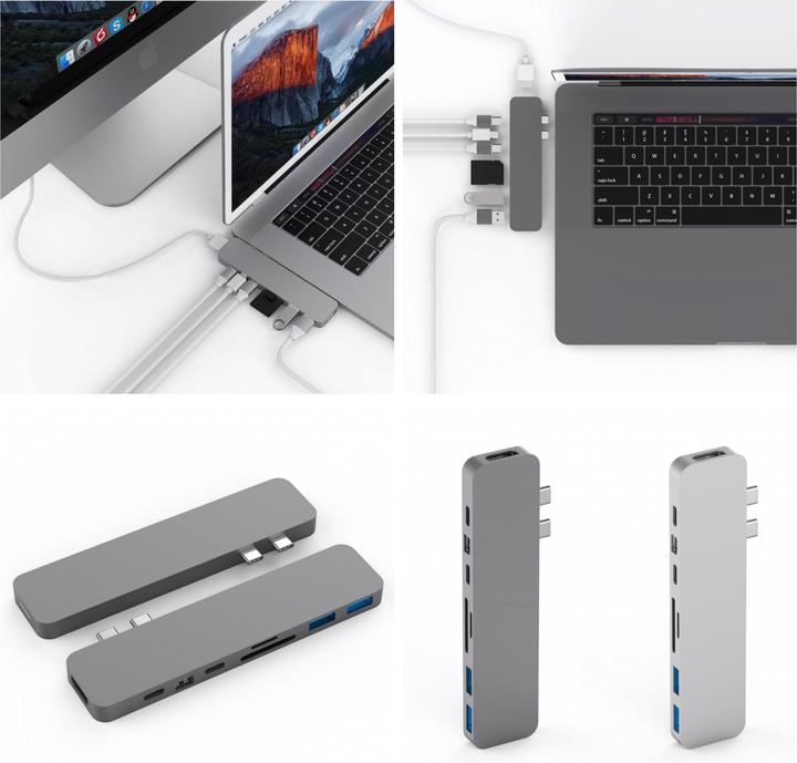 Image du produit Hyper HyperDrive Pro 8 in 2 (USB-C, 2 Ports)