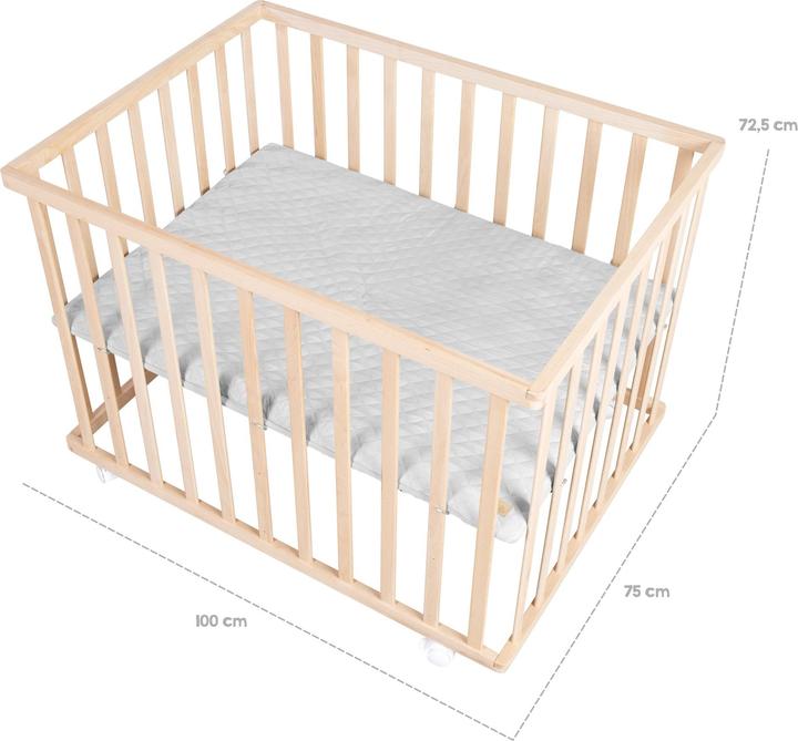 Roba Box 100x75 Stile grigio (73 cm, 98.50 cm)