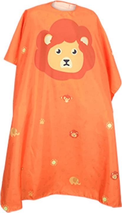Actual product image Olivia Garden - Cutting cape Kids Orange Leo