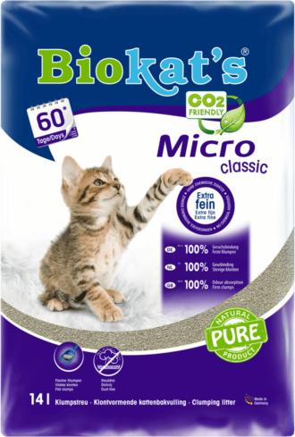 Biokat's Micro Classic (Klumpend, 14 kg)