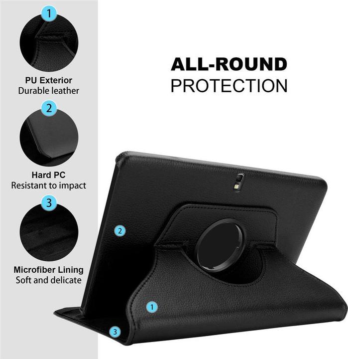 Actual product image Cadorabo Tablet Book Cover (Galaxy Note 10.1, Galaxy Tab Pro 10.1)