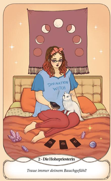 Image du produit Cozy Witch Tarot - DAS Tarot für alle jungen Hexen! (Allemand, Amanda Lovelace, 2024)