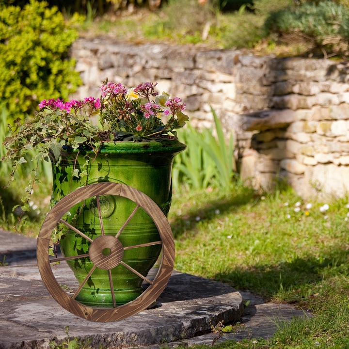 Image du produit Relaxdays Roue de chariot