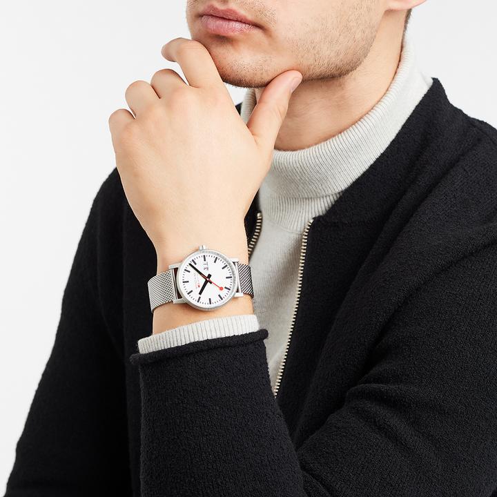 Produktbild Mondaine Evo2 - Datum (Analoguhr, Swiss Made, 40 mm)