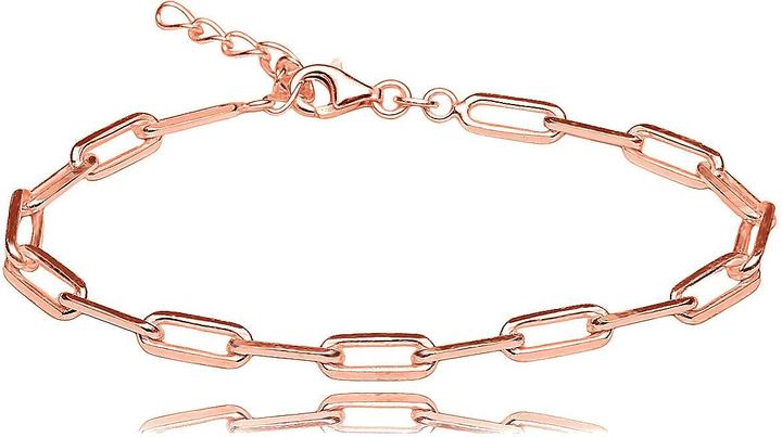 Leyda Armkette Gieder (19 cm, Silber 925, vergoldet 750 / 18 K Gold)