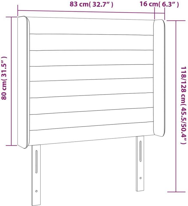 Immagine prodotto VidaXL Kiriakoula (83 x 16 x 128 cm)