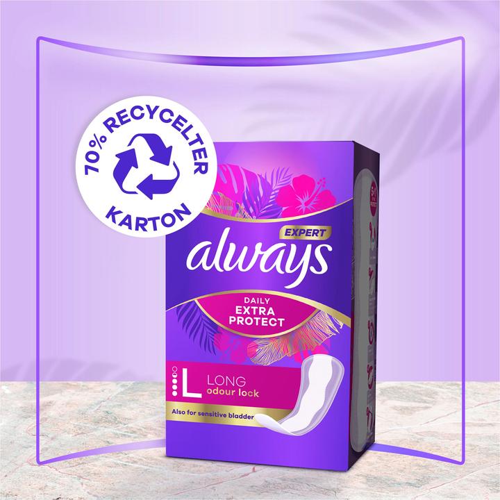 Produktbild Always Expert Daily Extra Protect (60 x, Slipeinlagen)