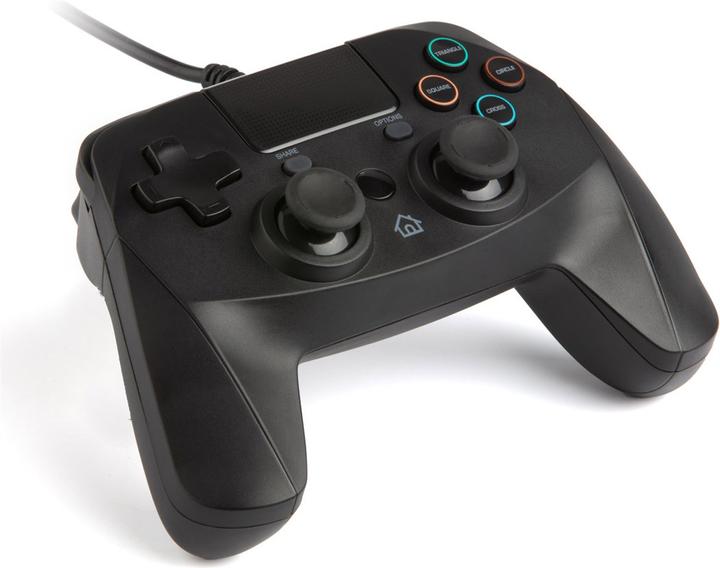 Snakebyte Pad 4 S wired PS3/PS4 controller 3m - black (PS3, PS4)