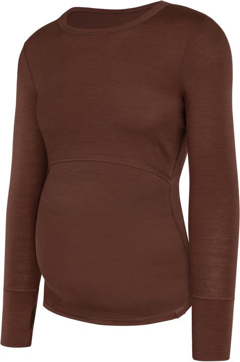 Actual product image Normani Merino Underwear Maternity Set- Long Sleeve Shirt and Underpants - 8795 (XXL)