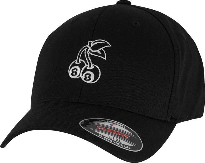 Produktbild Flexfit 8Ball Cherry Patch Wooly Combed Cap - 186923 (XL)