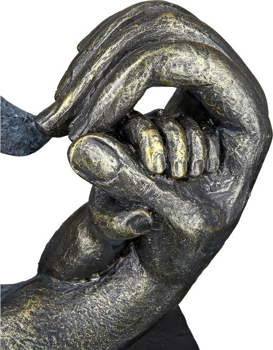 Actual product image Gilde Poly sculpture Hands of Love