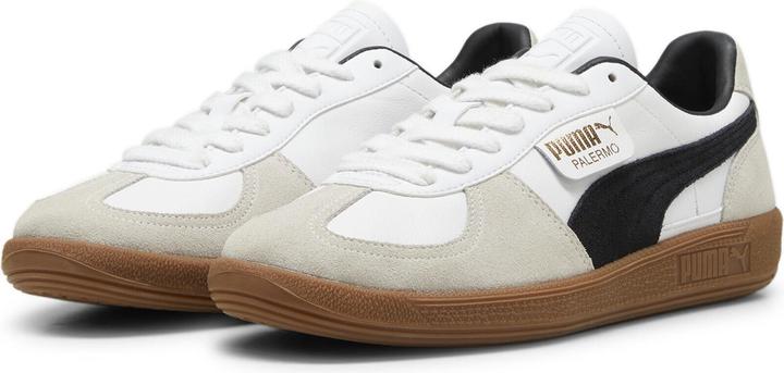 PUMA blanc-gris vapeur-gomme