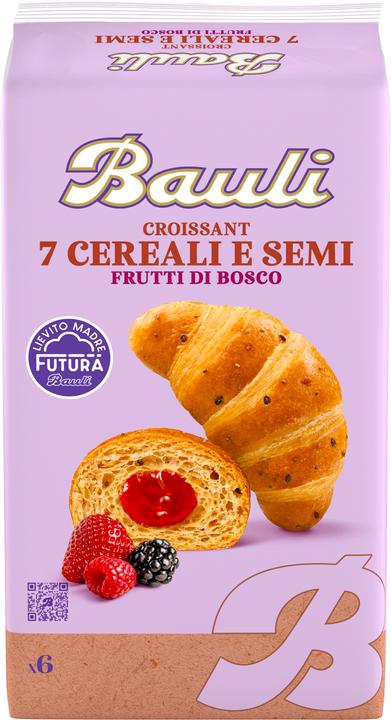 Produktbild Bauli Croissant - Waldbeeren - 7 Getreide - 6 Stück (6 Stk., 320 g)