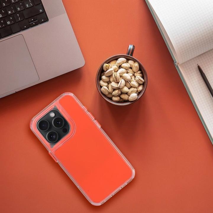 Produktbild OEM LCD display! MATRIX Case for IPHONE 11 orange (Apple iPhone 11)