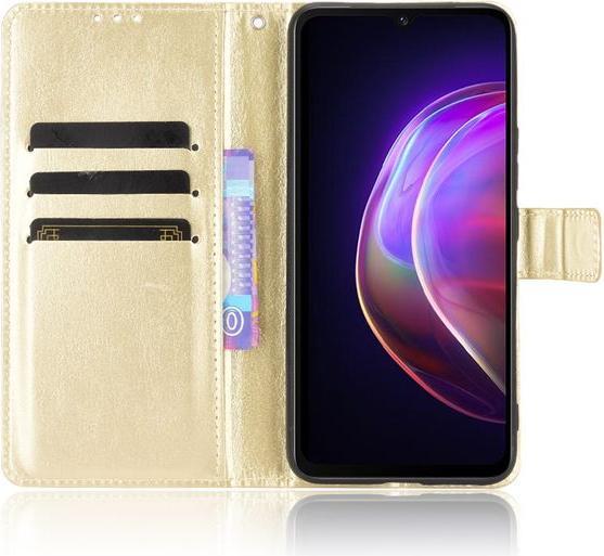 Actual product image MU Classic Crazy Horse III Leather Bookcover Series (vivo V21 5G)