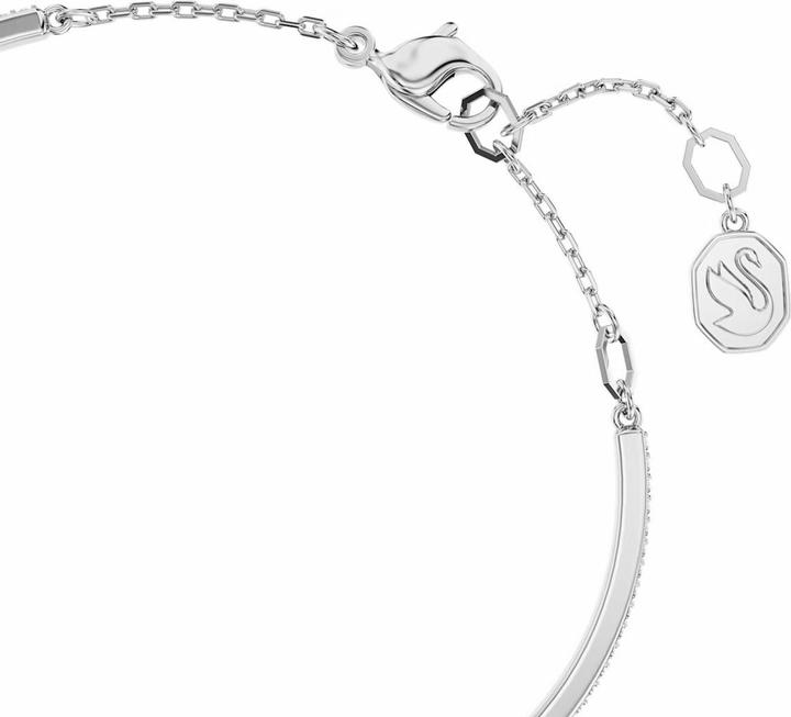 Immagine prodotto Swarovski Bangle Luna Bianco (17 cm, Metallo Swarovski)