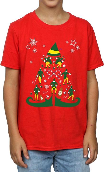 Immagine prodotto Elf Christmas Tree Maglietta Ragazzi (140, 146)