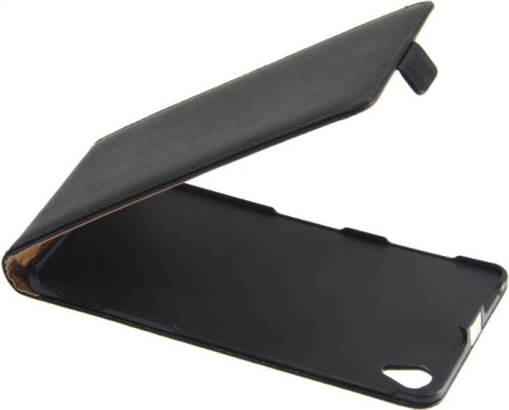 Image du produit OEM Etui à clapet en cuir fin pour Sony Z3 - Noir (Sony Xperia Z3, Sony Xperia Z3 Dual, Sony Xperia Z3v)