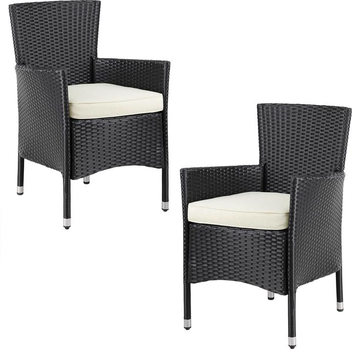 Immagine prodotto Casaria Sedie da giardino in polyrattan