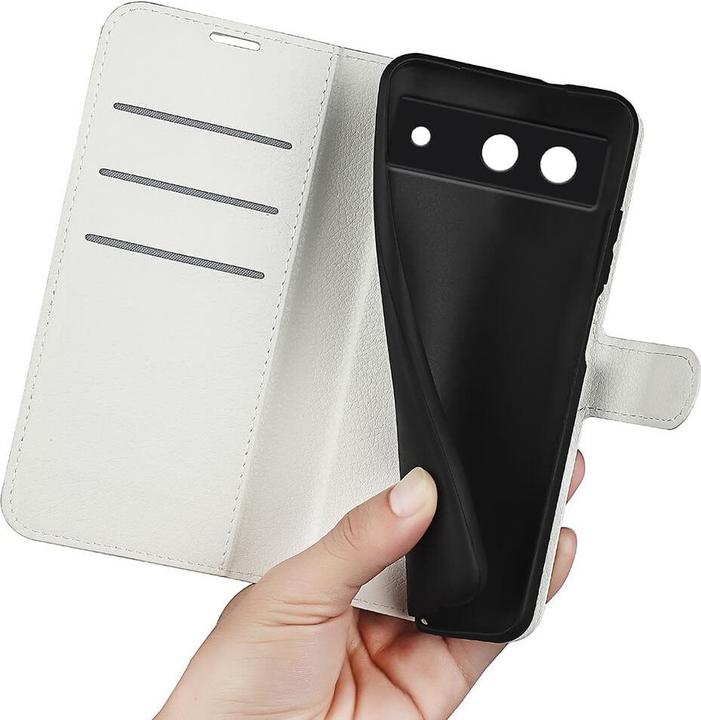 Actual product image Cover-Discount Google Pixel 8a - Leather case cover (Google Pixel 8a)