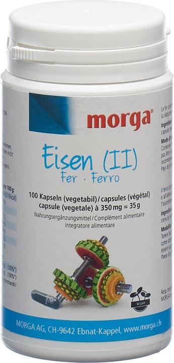 Produktbild Morga Eisen II Kapseln (100 Stück, Kapseln, 300 g)