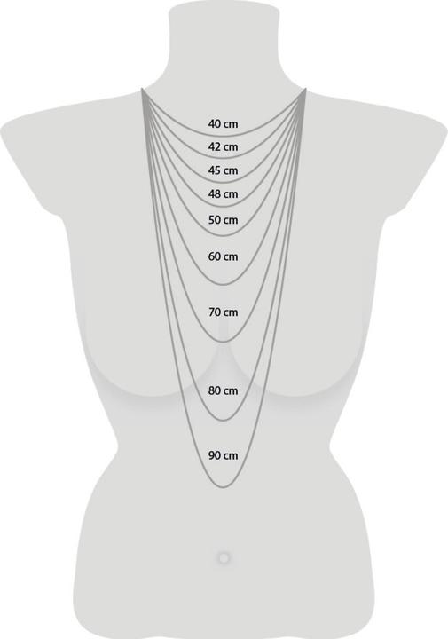 Immagine prodotto Engelsrufer Collana di pietra curativa di quarzo rosa (Argento 925, 60 cm)