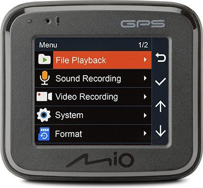 Actual product image Mio Mivue C570 (GPS receiver, Accelerometer, Full HD)