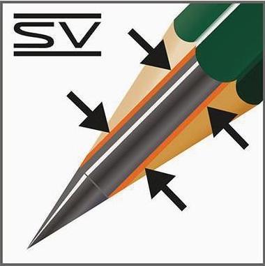 Produktbild Faber-Castell FABER-CA. Kopierstift CASTELL DOCUMENT (2 mm, 1 x)