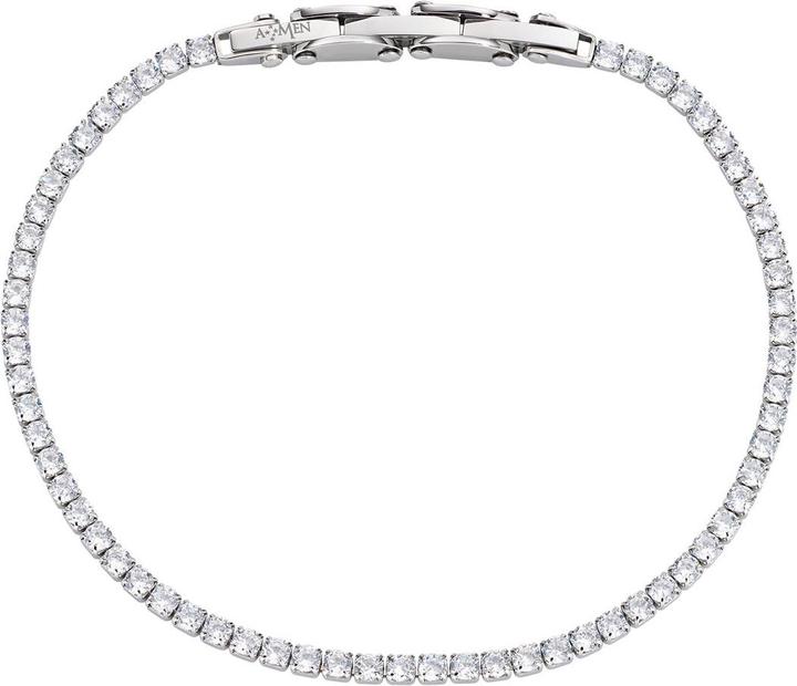Amen Steel Armband (21 cm, Edelstahl)