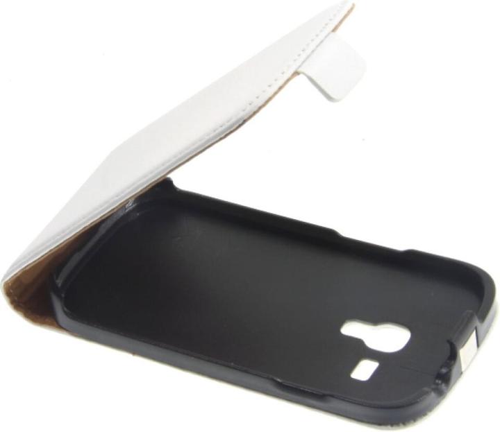 Image du produit OEM Étui à rabat en cuir Slim Galaxy S3 mini - Blanc (Samsung Galaxy S3 Mini)
