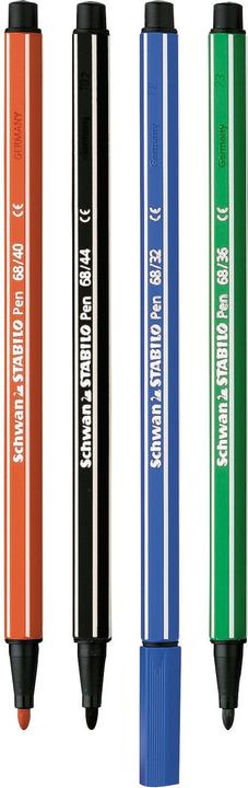 Actual product image STABILO Pen 68 Premium felt-tip pen (Multicoloured, 10 x)