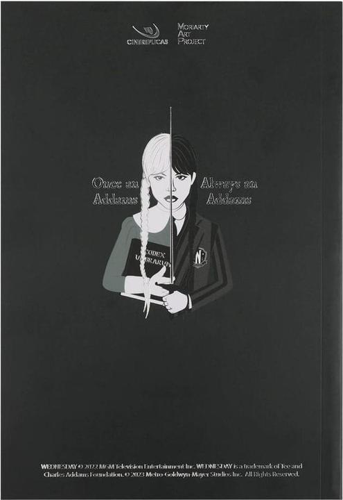 Produktbild Cinereplicas Wednesday Notizbuch Wednesday with Cello (Liniert, Weicher Einband)