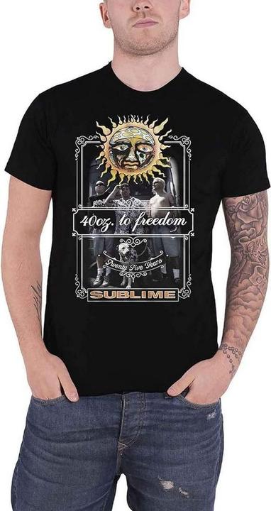 Sublime Unisex Adult 25 Years Cotton T-Shirt