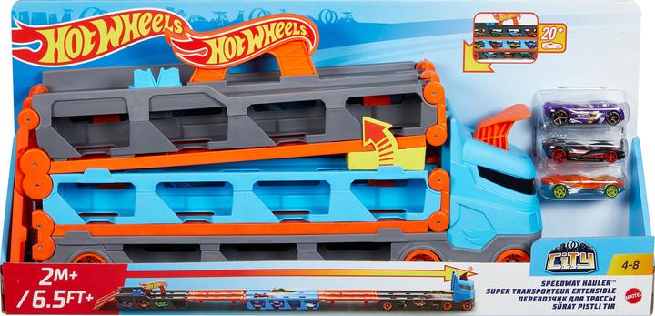 Produktbild Hot Wheels 2-in-1 Rennbahn-Transporter