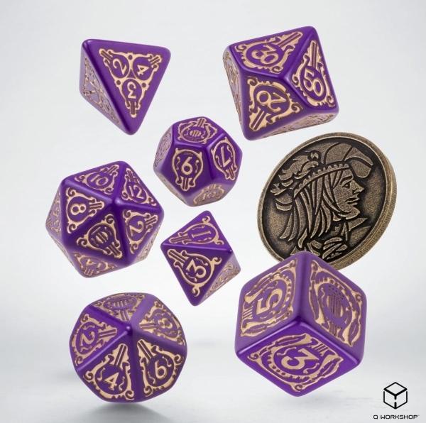 Actual product image Q Workshop Dice The Witcher - Dandelion: Viscount de Lettenhove (7)
