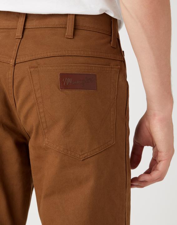 Image du produit Wrangler Texas Slim Pant Straight Fit Saddle Brown (W40/L32)