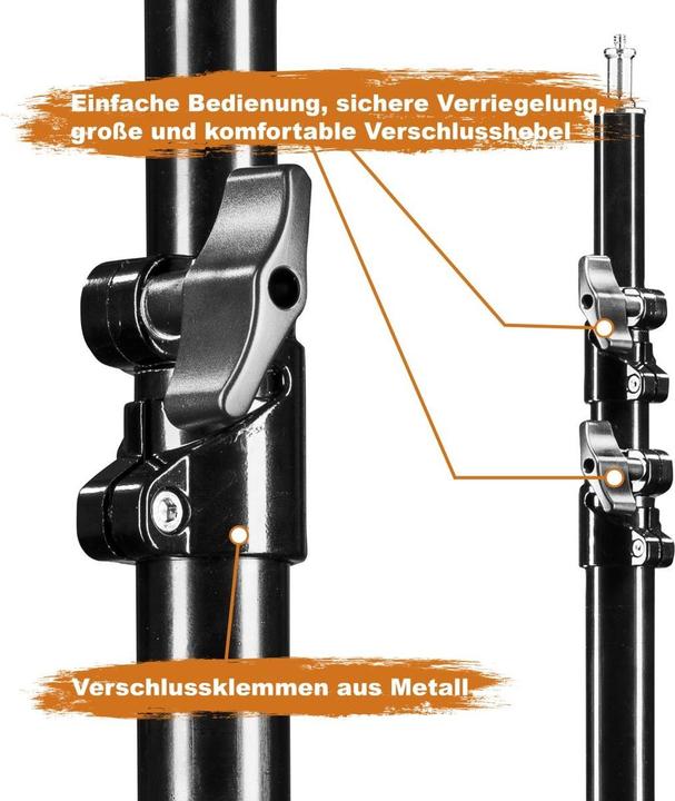 Produktbild Walimex pro 4er Set WT-806 (256 cm, 6 kg)