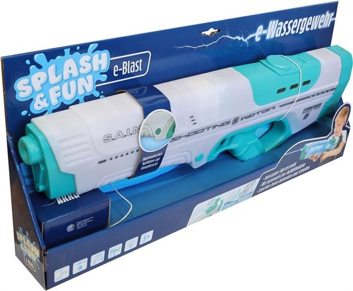 Actual product image Splash & Fun Water rifle with light, 56.5 cm, electric