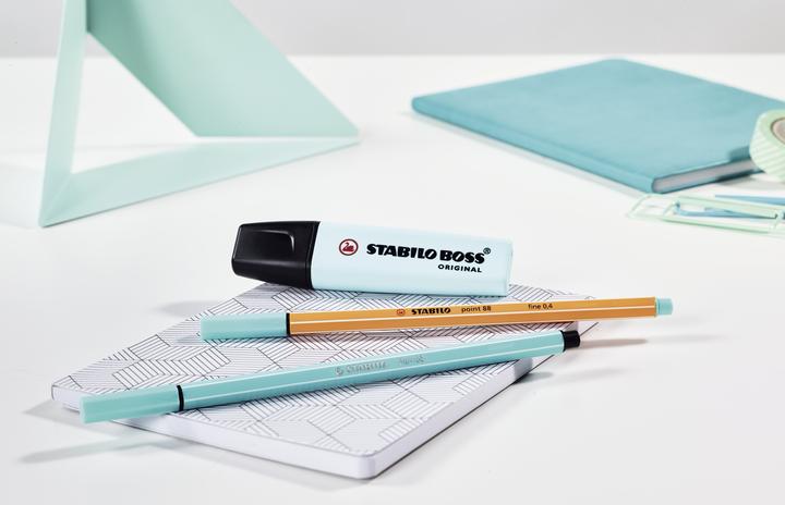 Immagine prodotto STABILO Boss Original (Pastello Porpora, Pastello Arancione, Pastello Giallo, Pastello Verde, Pastello Blu, Pastello Rosa, 5 mm, 6 x)