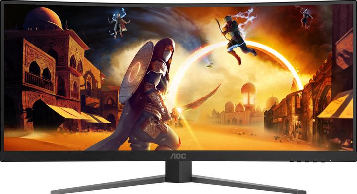 Image du produit AOC 86,4cm (34") CU34G4Z 21:09 2xHDMI+2xDP+USB blackred (3440 x 1440 pixels, 34")