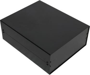 Actual product image Rs Pro Black Aluminium Aluminium Case, IP40, Black (Housing)