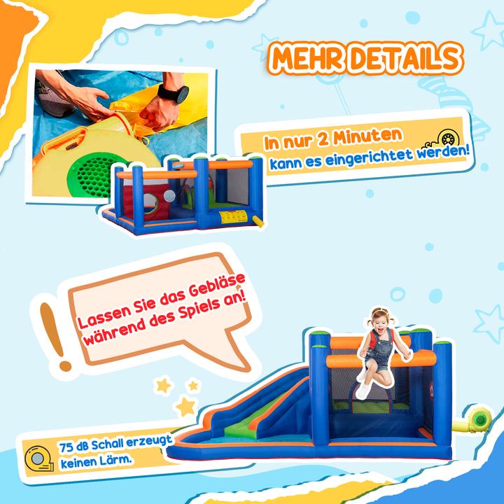 Actual product image Outsunny Bouncy castle with blower