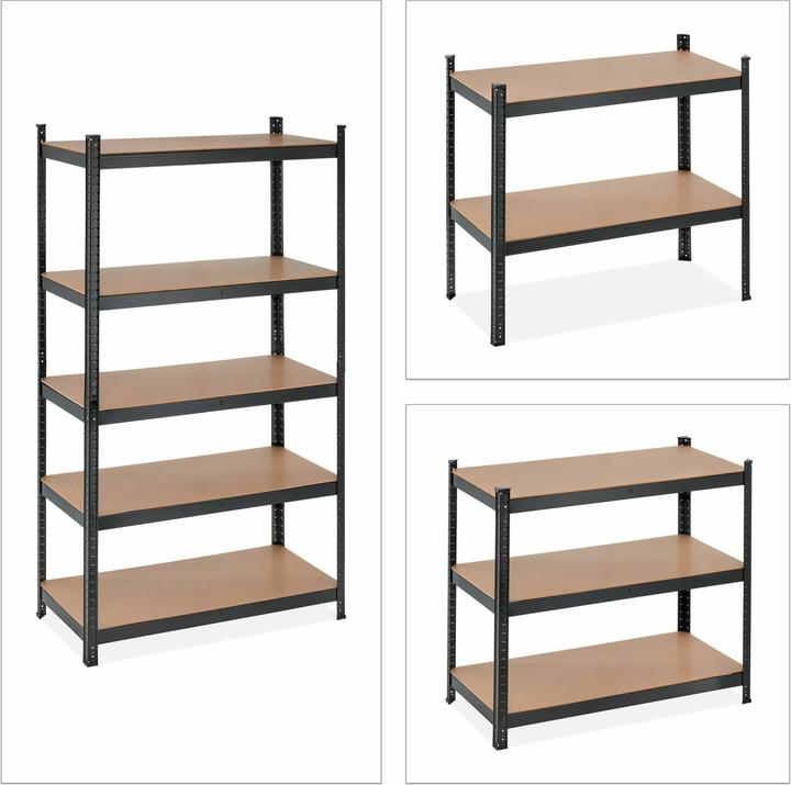 Image du produit Relaxdays 2x boîte de rangement (33 x 33 x 32 cm, 34.80 l)